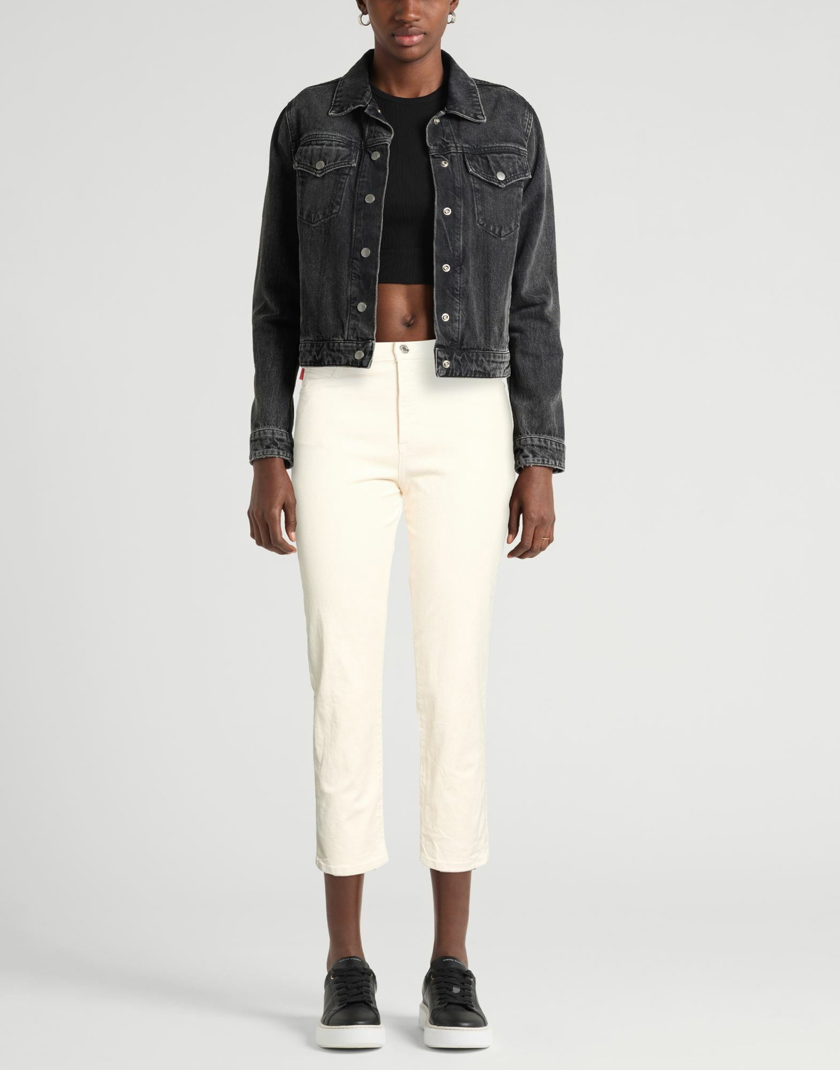 Hugo Womens Jeans in Off white