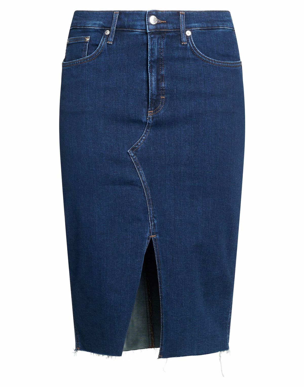 Veronica Beard Womens Denim skirt in Blue