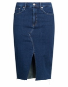 Veronica Beard Womens Denim skirt in Blue