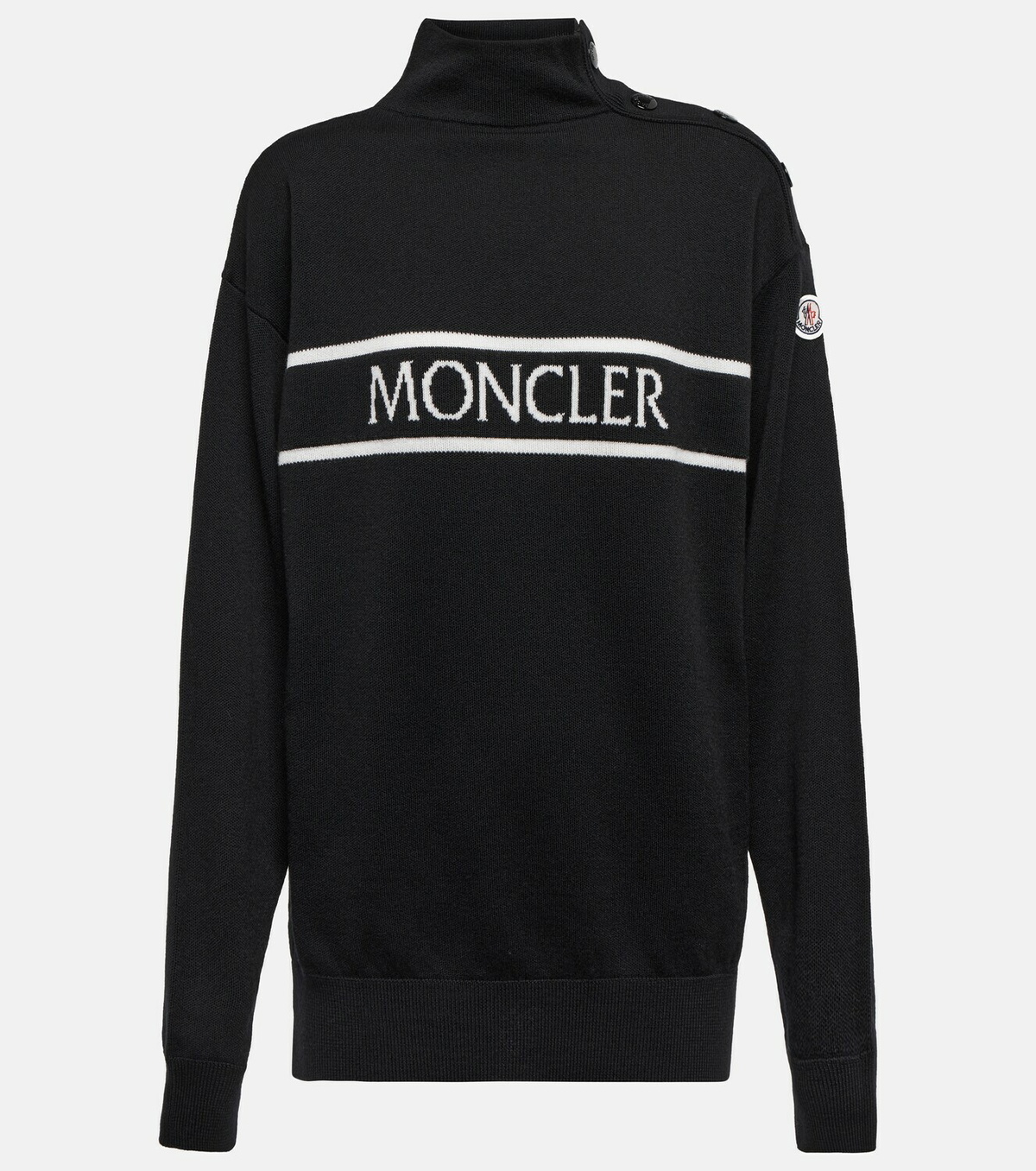 Moncler - Logo turtleneck sweater Moncler