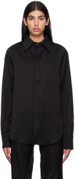 Bianca Saunders Black Row Back Shirt