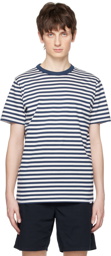 NORSE PROJECTS Navy & White Niels T-Shirt