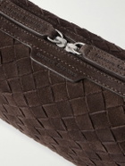 Officine Creative - Woven Suede Messenger Bag