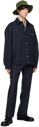 Jacquemus Navy 'La chemise Boulanger' Shirt