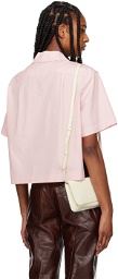 Marni Pink Flower Patches Shirt