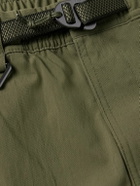 Nike - ACG Straight-Leg Belted Logo-Embroidered Shell Trousers - Green