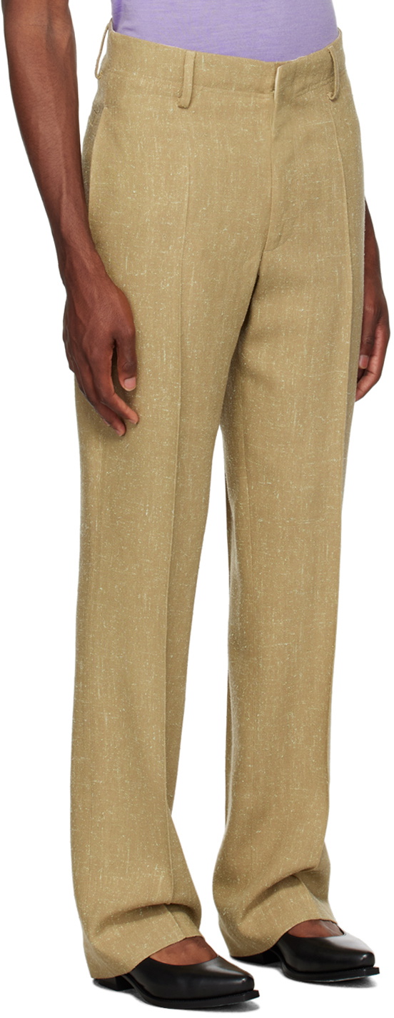 Nanushka Beige Loic Trousers