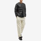 Nanga Men's Inner Down Cardigan in Black