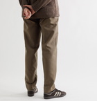 UNDERCOVER - Checked Woven Suit Trousers - Brown