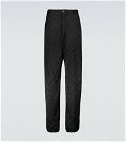 Balenciaga - Jacquard printed pants