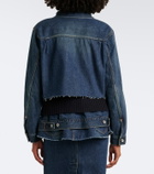 Sacai Paneled denim jacket