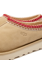 Ugg Tasman II Suede Flatform Slippers Beige