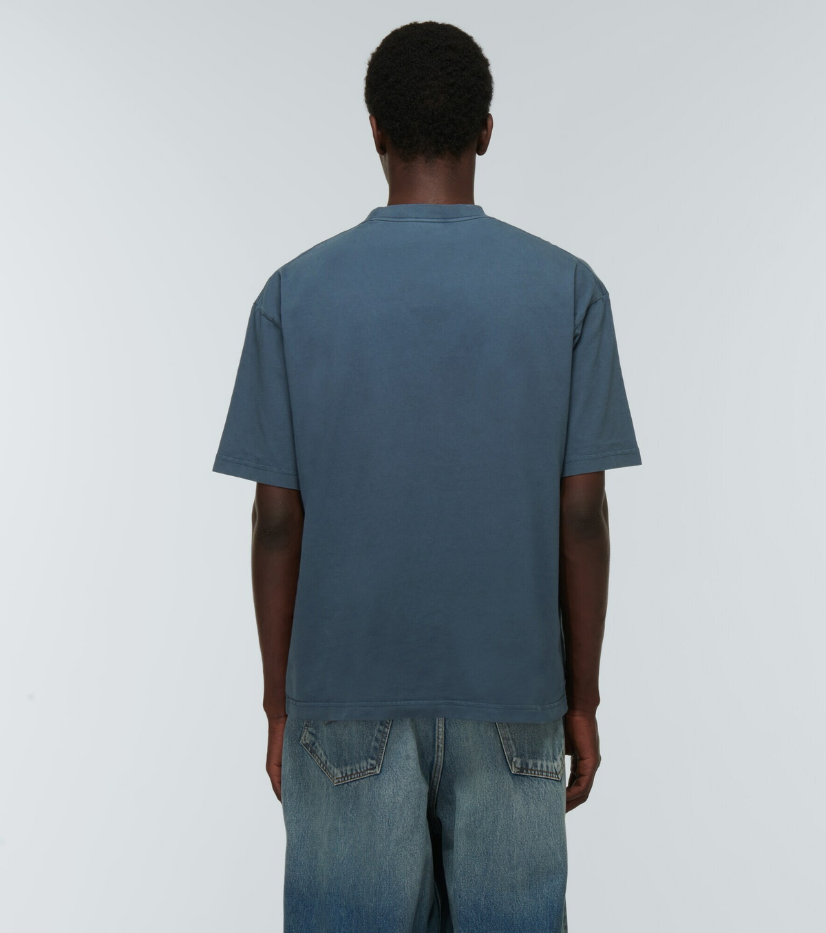 Balenciaga bb sales t shirt blue