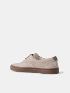 Brunello Cucinelli - Suede Sneakers - Brown