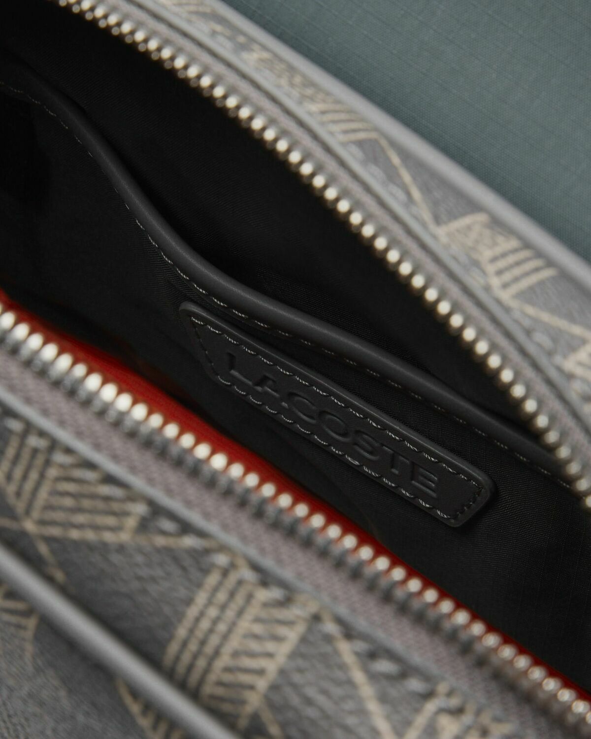 Lacoste MESSENGER BAG Grey Mens Messenger & Crossbody Bag