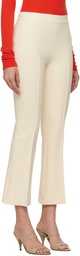 High Sport Off-White Kick Trousers