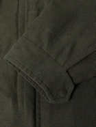 Purdey - Range Cotton and Linen-Blend Parka - Green