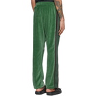 Needles Green Velour Narrow Track Lounge Pants