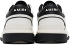 AMIRI White & Black Classic Low Sneakers