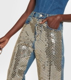 Giuseppe di Morabito High-rise embellished jeans