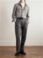 Polo Ralph Lauren - Suede Shirt - Gray
