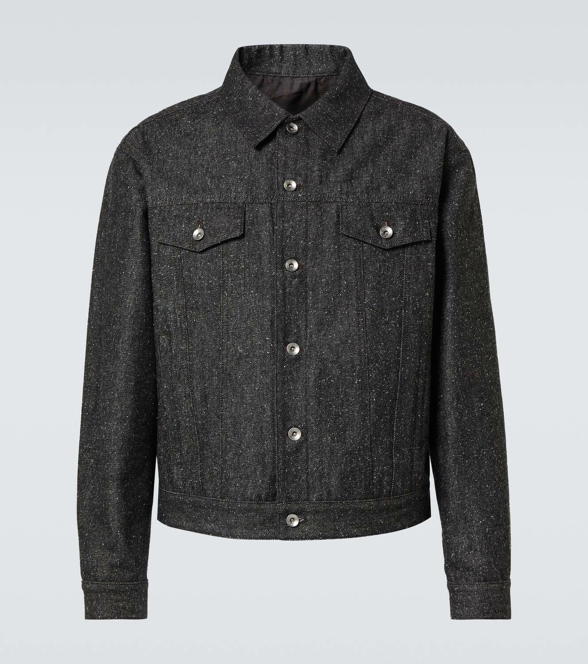 Berluti Logo denim jacket