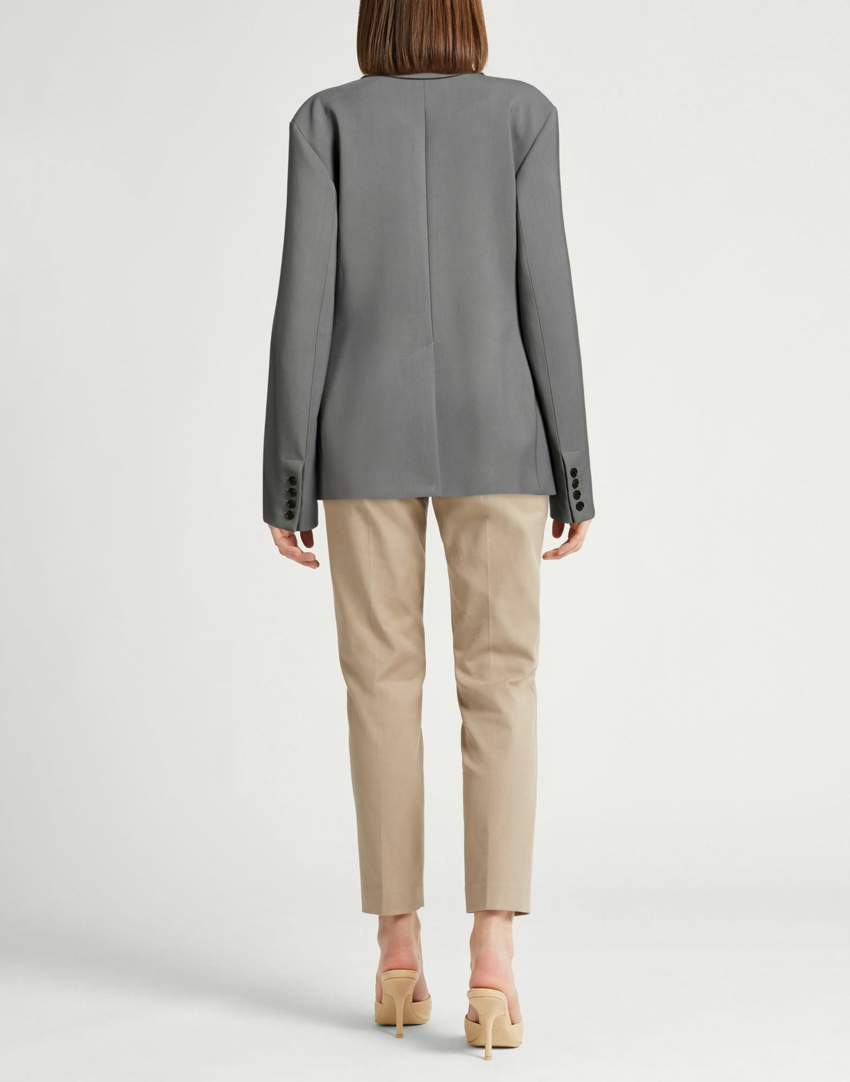 Nanushka Womens Blazer in Grey