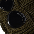 C.P. Company Men's Goggle Beanie in Ivy Green