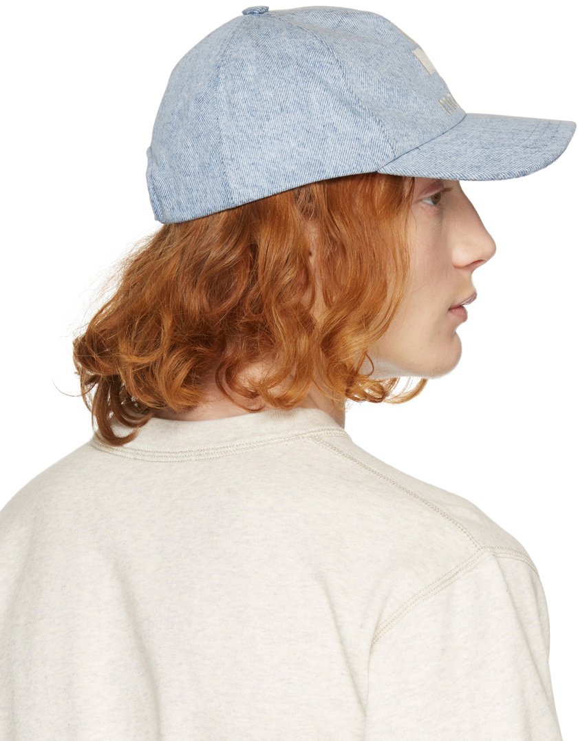 Isabel Marant Blue Denim Tyronh Cap