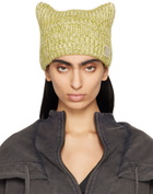 KNWLS Green Precious Beanie