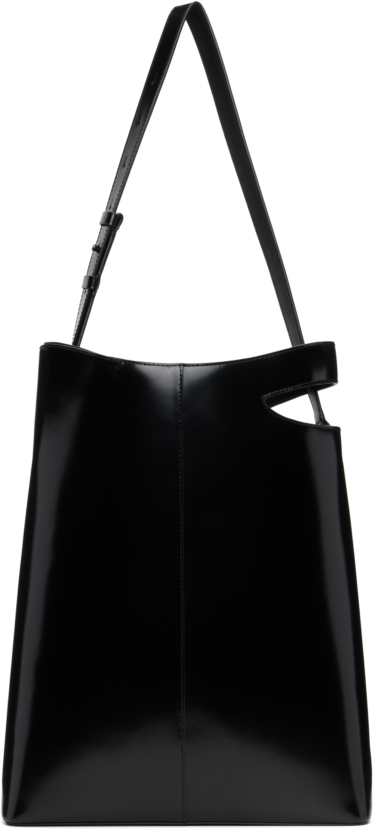 LGN Louis Gabriel Nouchi Black Brief Tote
