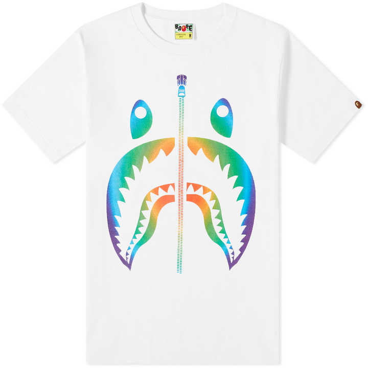 Photo: A Bathing Ape Rainbow Shark Tee