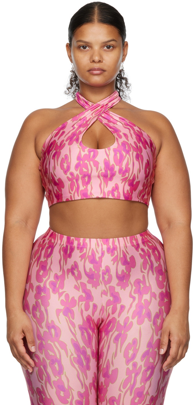DOS SWIM SSENSE Exclusive Pink Andi Tank Top