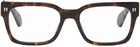 Off-White Brown Optical Style 53 Glasses