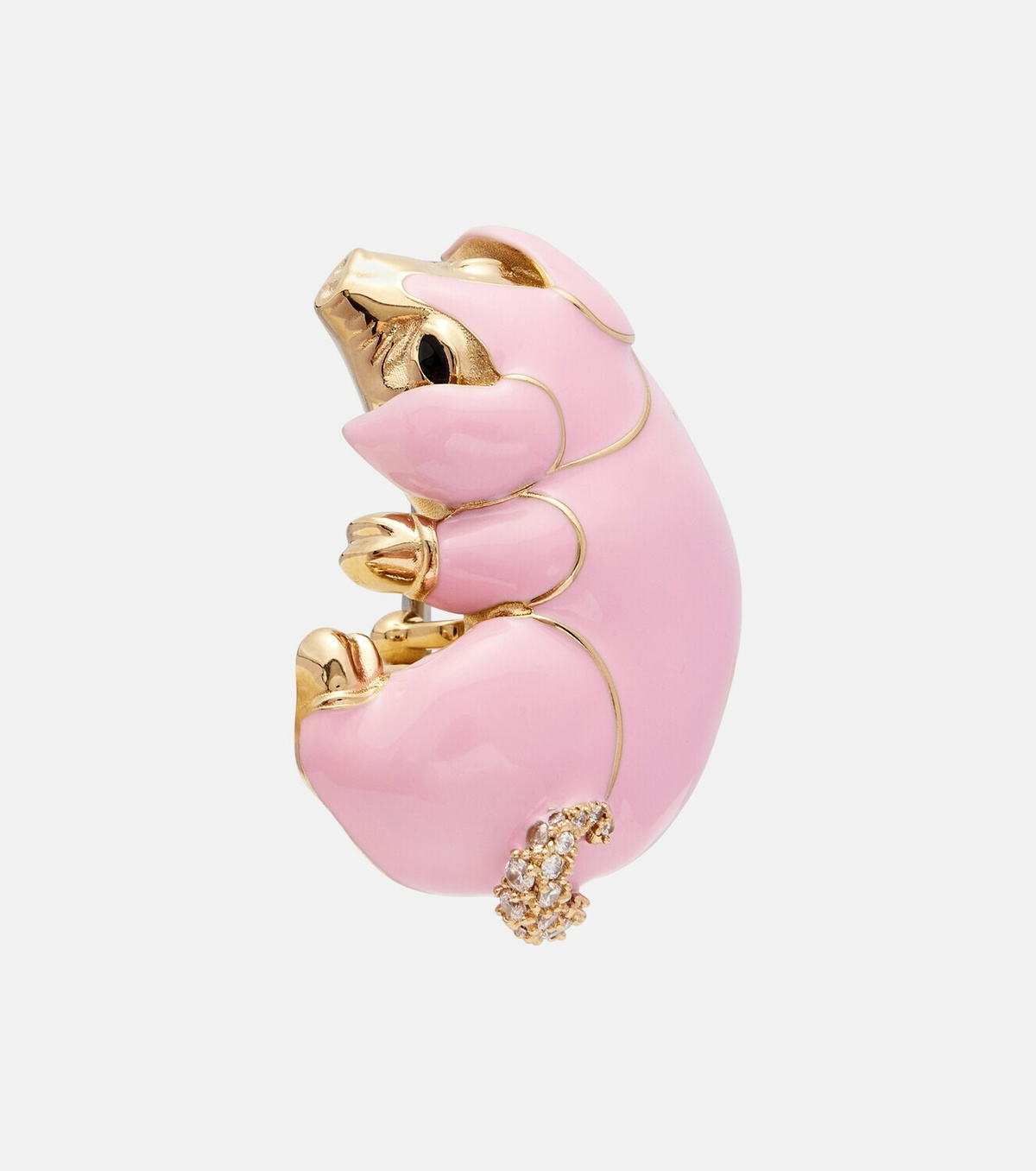Gucci Embellished clip-on earrings