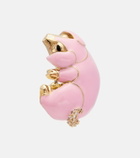 Gucci Embellished clip-on earrings
