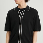 Air Jordan Men's Golf Short Sleeve Sweater in Black/Phantom