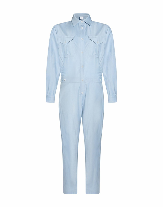 Photo: Eleventy Womens Jumpsuit Sky in Blue