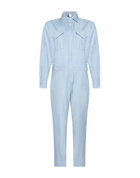 Eleventy Womens Jumpsuit Sky in Blue