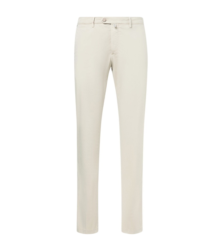 Photo: Kiton Cotton-blend chinos