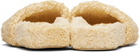 MM6 Maison Margiela Beige Spugna Vichy Sandals