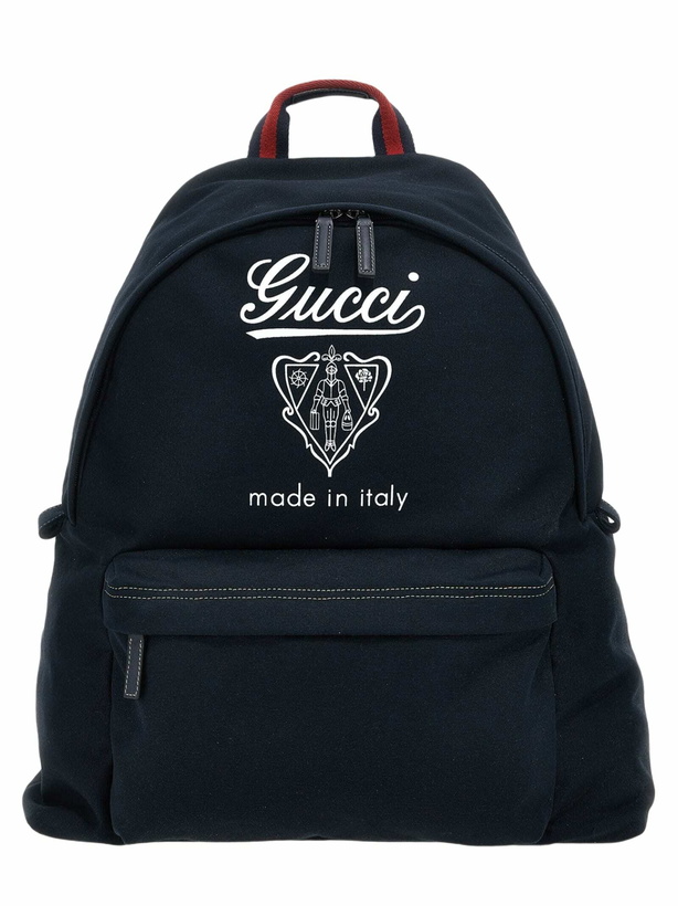 Photo: Gucci Large Coat Of Arms Backpack