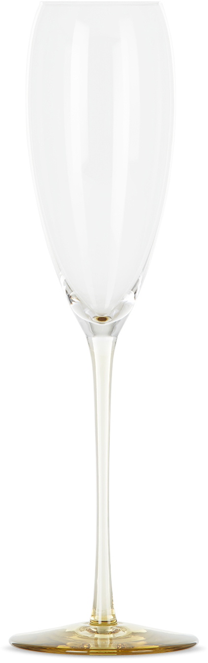 SGHR Sugahara Tan RISICARE Champagne Glass, 6.1 oz