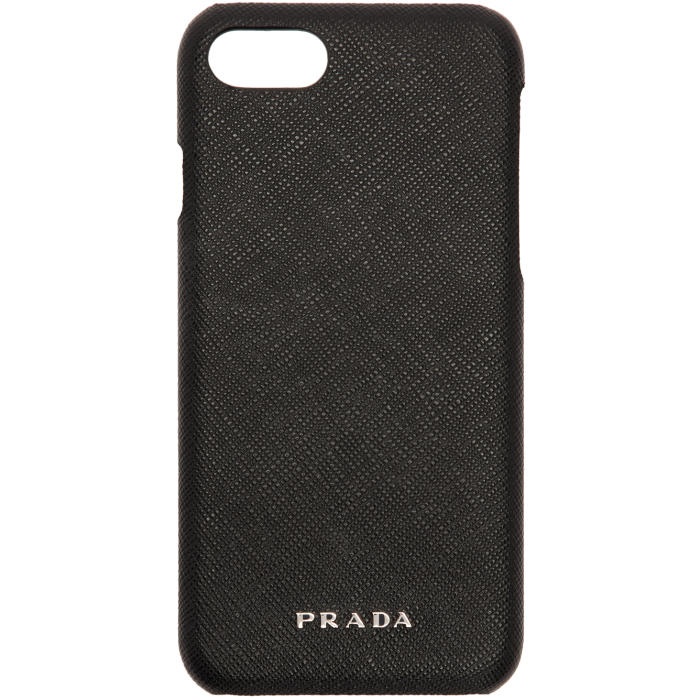 Photo: Prada Black Saffiano iPhone 7 Case