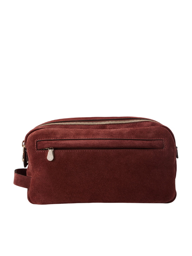 Photo: Brunello Cucinelli - Suede Wash Bag