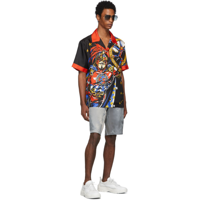 DOLCE&GABBANA XL相当 洗える リネン100% ボタニカル シャツ