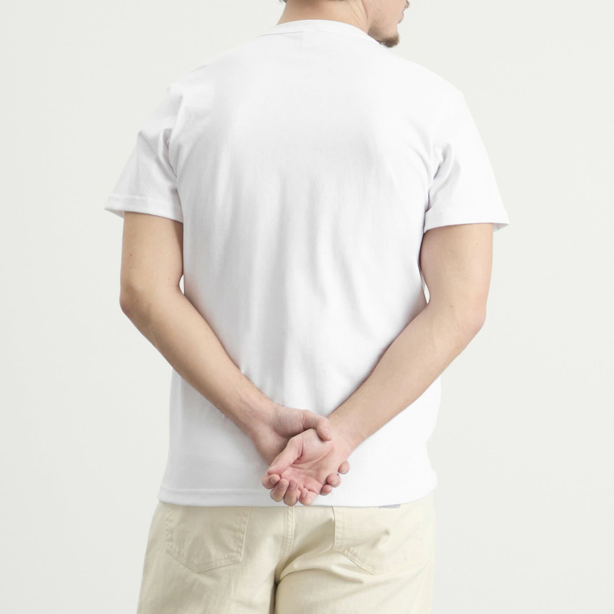 Randy's Garments Men's Randy’s Garments INC. Logo Pocket T-Shirt in White