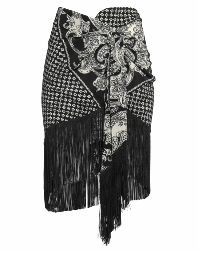 Photo: Balmain Womens Midi skirt in Black