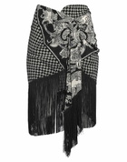 Balmain Womens Midi skirt in Black