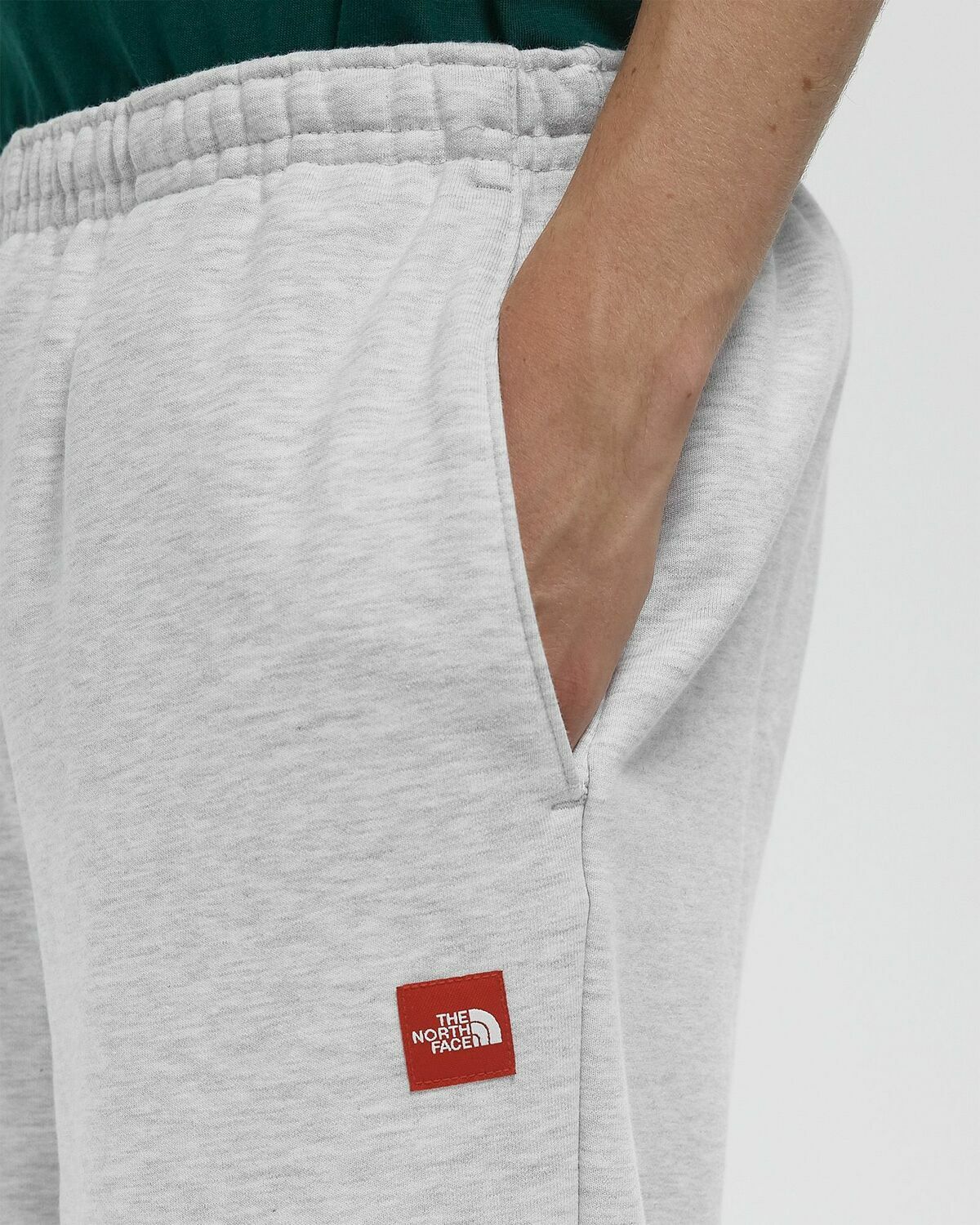 The North Face TNF Red Box Sweatpants Grey Men